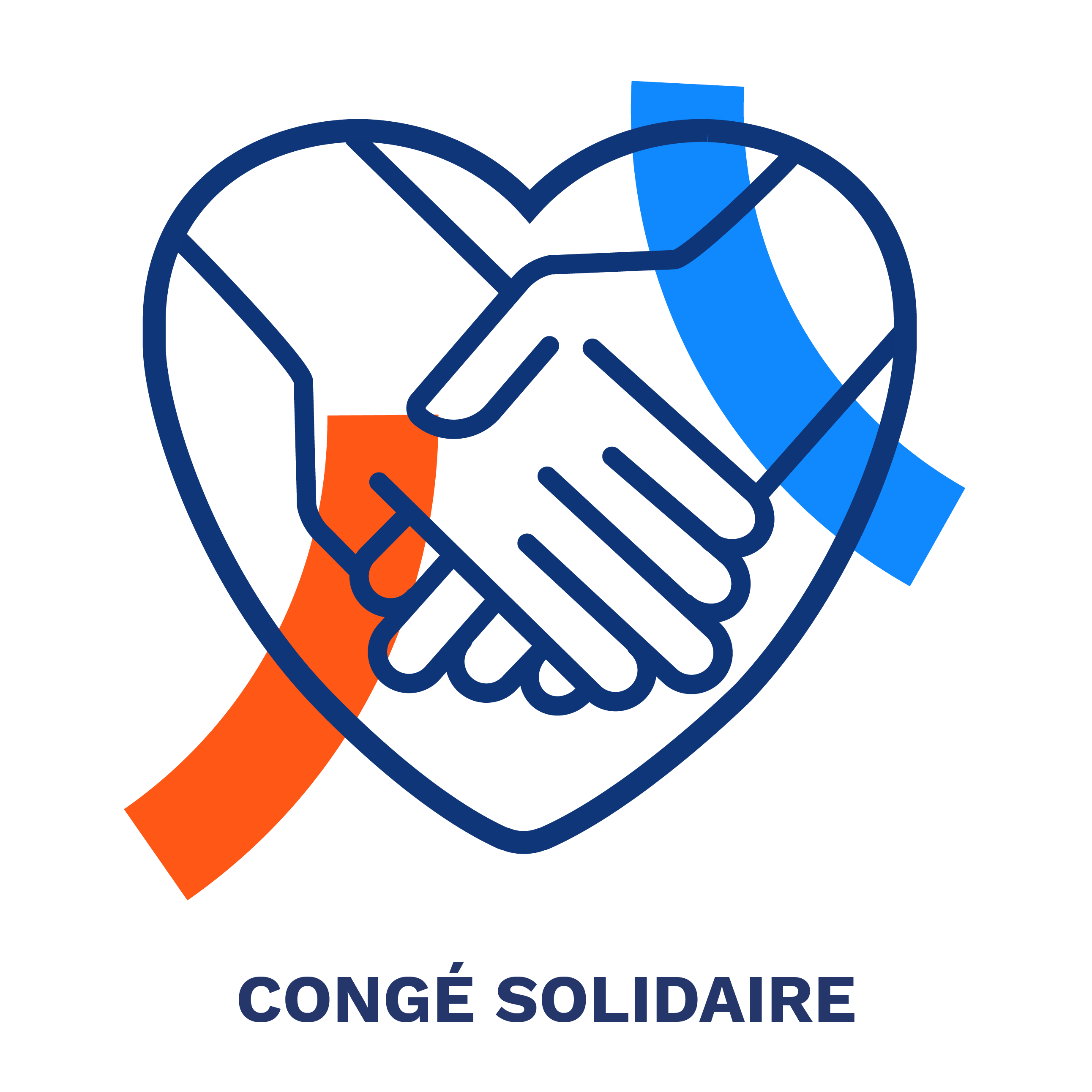 Pictogramme congé solidaire